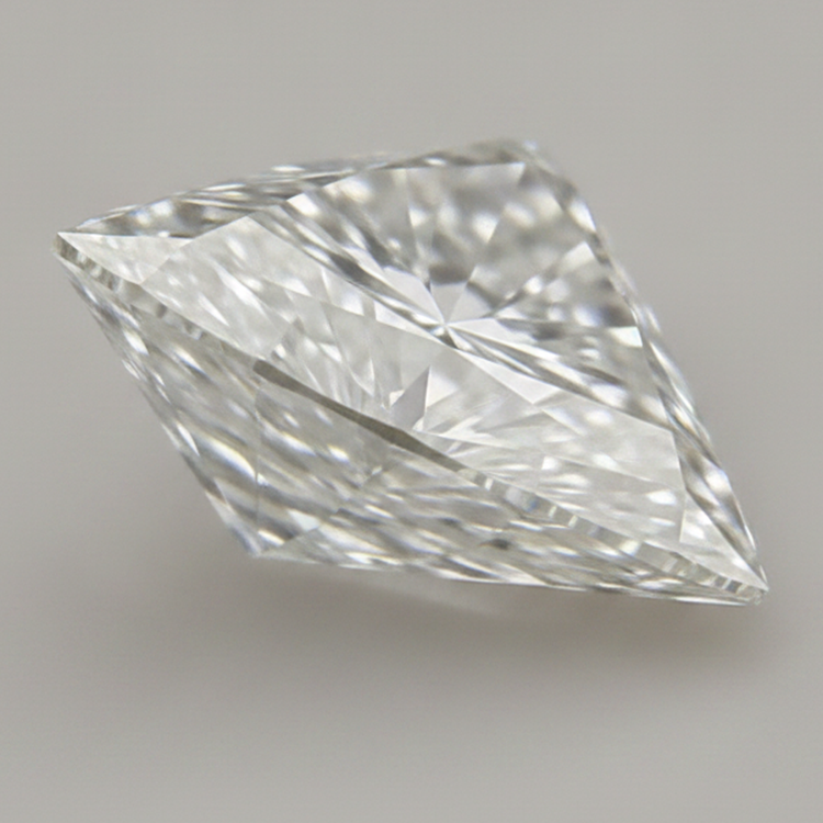 Diamant Naturel Extrait de la Terre Taille Trillion Scintillant G VS1 5 Carats