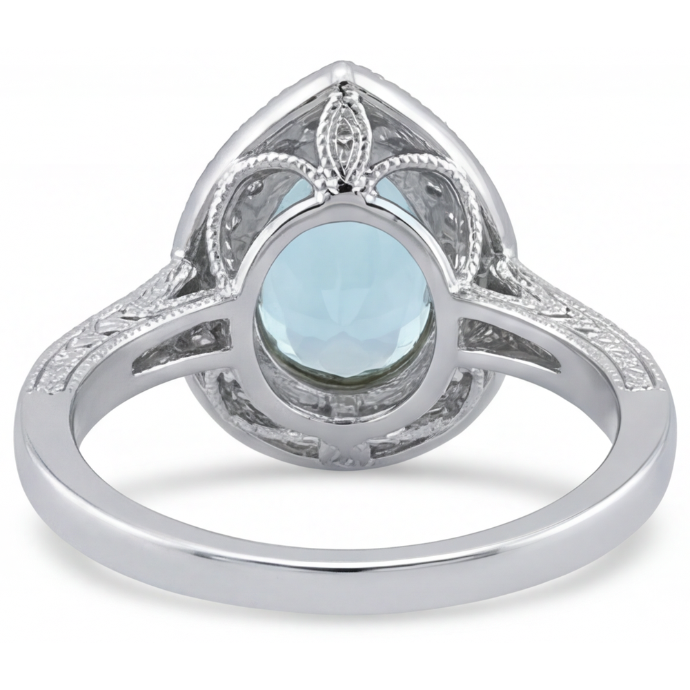 Brillant Bague Halo 1,75 carats – vue détaillée