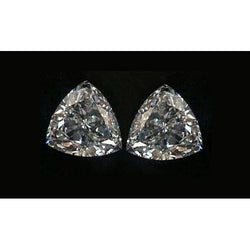 Paire assortie de diamants naturels taille brillant extraits de la terre, 1 carat, couleur G, pureté SI, non sertis