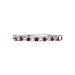 Bague Anniversaire Diamant 0.60 Carats F Vs1 AAA Bijoux
