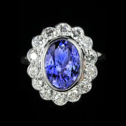 Bague Cocktail Tanzanite
