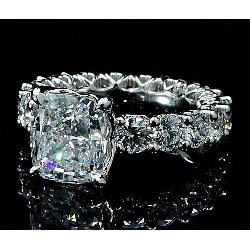 Bague Diamant 6 Carats Sertissage Griffe Femme Bijoux Neuf - HarryChadEnt.FR