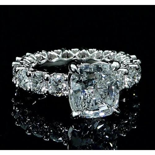 Bague Diamant 6 Carats Sertissage Griffe Femme Bijoux Neuf - HarryChadEnt.FR