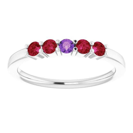 Bague Rubis Saphir 1.50 Carats Femme Bijoux - HarryChadEnt.FR