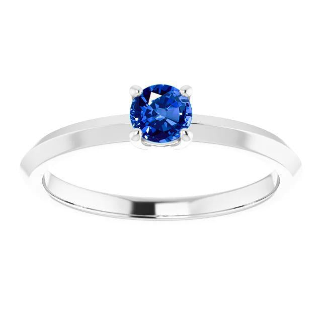 Bague Solitaire 1.25 Carats Or Blanc 14K - HarryChadEnt.FR