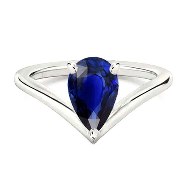 Bague en saphir de Ceylan radiant double halo avec pierres précieuses 3.50 carats - HarryChadEnt.FR