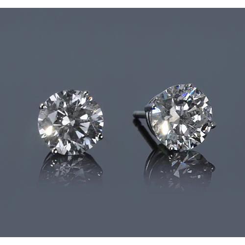 Boucle d'oreille diamant 2 carats - HarryChadEnt.FR
