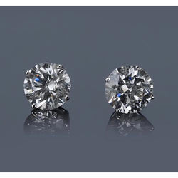 Boucle d'oreille diamant 2 carats