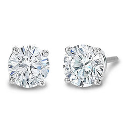 Boucles D'oreilles Diamant 2 Carats