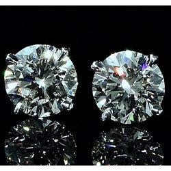 Boucles d'oreilles diamant 2 carats