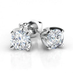 Boucles d'oreilles diamant taille brillant 2 carats bijoux