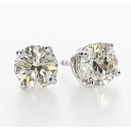 Boucles d'oreilles en diamants 1.50 carats - HarryChadEnt.FR