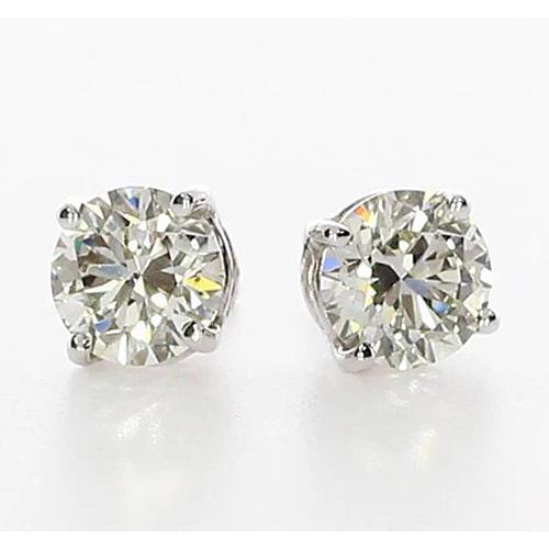 Boucles d'oreilles en diamants 1.50 carats - HarryChadEnt.FR