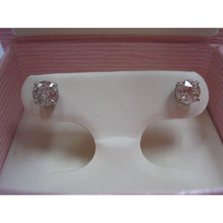 Boucles d'oreilles en diamants étincelants taille ancienne mine de 1.5 ct