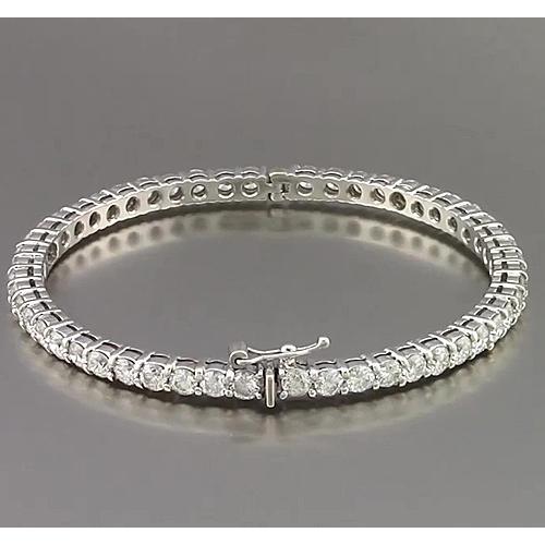 Bracelet Jonc Diamant Rond 9 Carats Bijoux Femme - HarryChadEnt.FR
