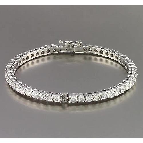 Bracelet Jonc Diamant Rond 9 Carats Bijoux Femme - HarryChadEnt.FR