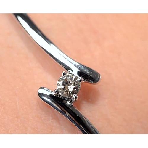 Bracelet Jonc Diamant 0.75 Carats Bijoux Dames Neuf - HarryChadEnt.FR