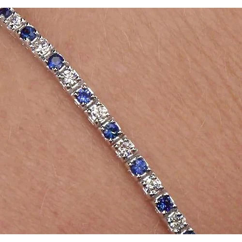Bracelet Saphir Et Diamant