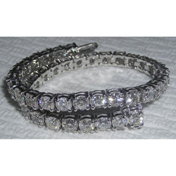 Bracelet Tennis à 10,50 Cts De Diamants Étincelants Bijoux Pour Femme