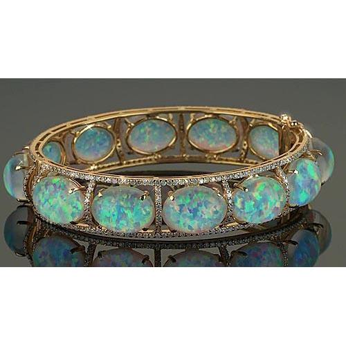 Bracelet diamant opale serti de griffes Bracelet 89 carats femme - HarryChadEnt.FR